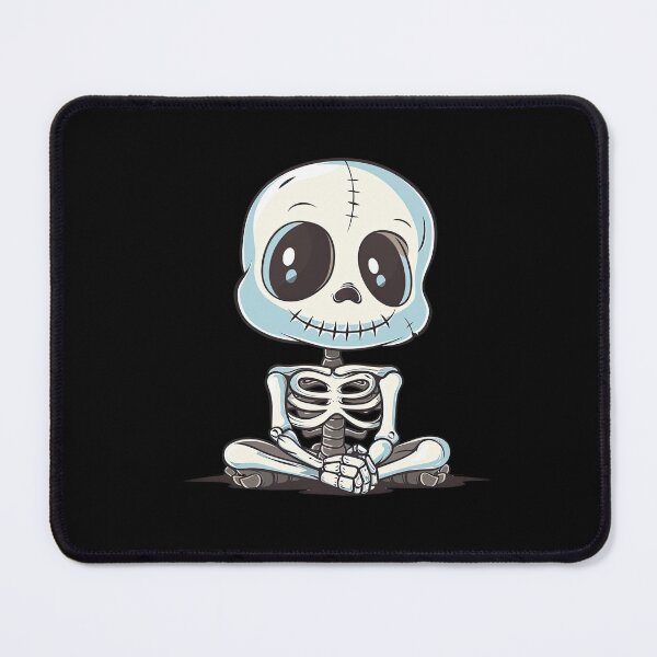 Item preview, Cute Skeleton Kawaii Halloween Skull designed and sold by NateFellhauer.