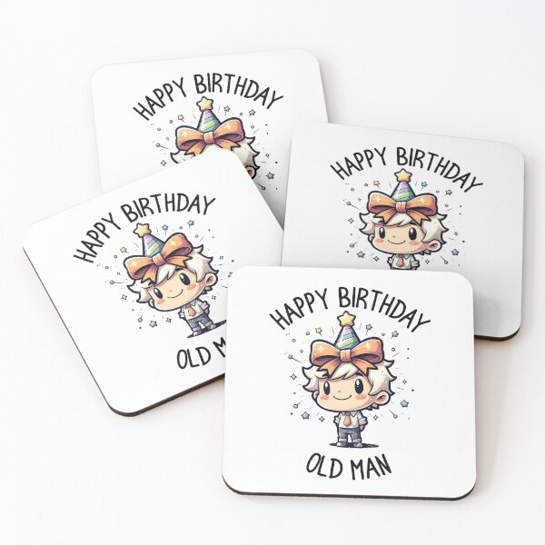 Item preview, Happy Birthday Old Man designed and sold by BassHeadMomma.
