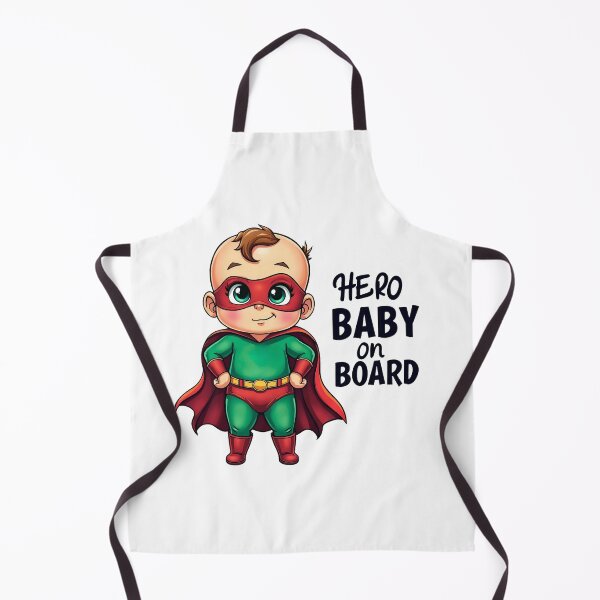 Item preview, Baby on Board, Super Hero Baby designed and sold by saloui.