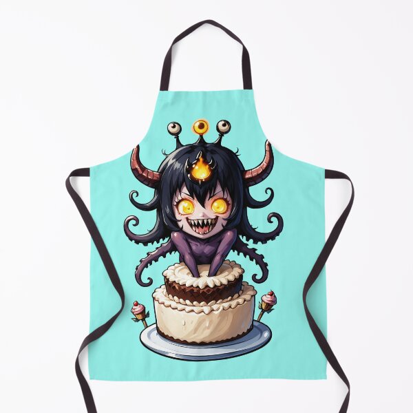 Item preview, Creepy Cute Eldritch Baking Monster Art designed and sold by Arcane Adorable.