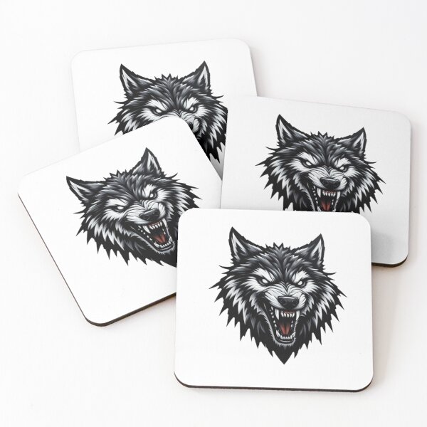Item preview, fierce wolf from wild life forest nature designed and sold by Yas_oma.