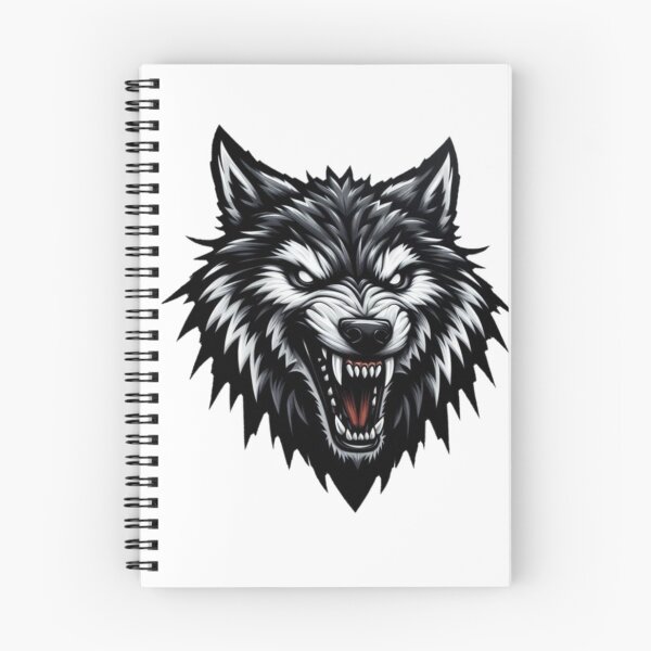Item preview, fierce wolf from wild life forest nature designed and sold by Yas_oma.