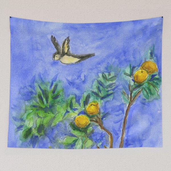 Item preview, "Livia's Garden", from her villa at Prima Porta, on the top floor of the Museo Nazionale Romano, Palazzo Massimo, near Termini Sation, Rome designed and sold by LymphomaLass.