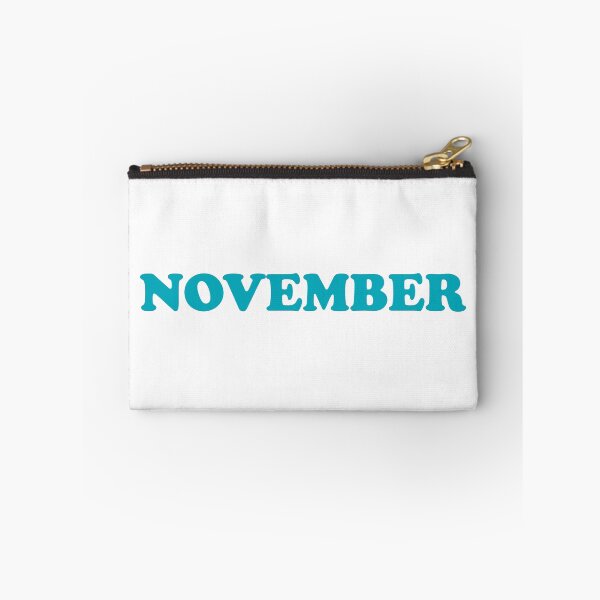 Item preview, November teal designed and sold by Inspirationmotivation.