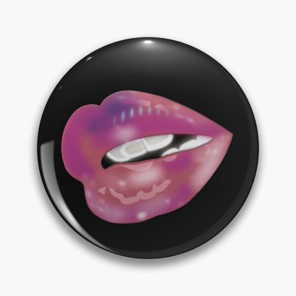 Item preview, Blush Kiss Pink Full Lips Art designed and sold by chuckletuckle.