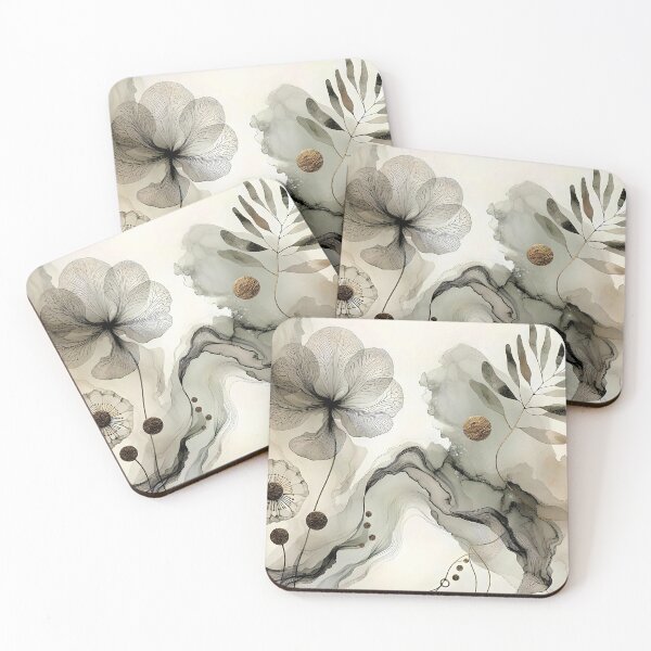 Item preview, Serene Green Leaves designed and sold by Vivien la Muse.