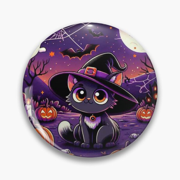 Item preview, Cute Spooky Halloween Cat designed and sold by richs85.