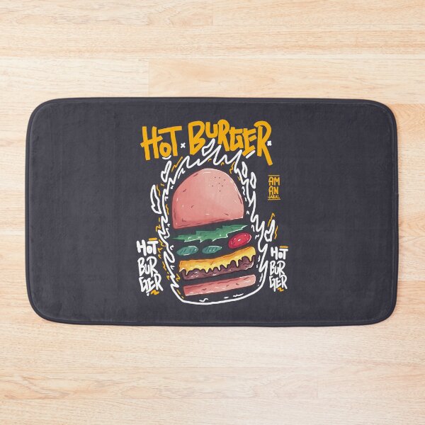 Item preview, Hot Burger  designed and sold by amanjabal.