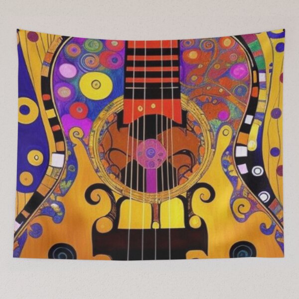 Item preview, Abstract Guitar Art designed and sold by TheDarkWardrobe.