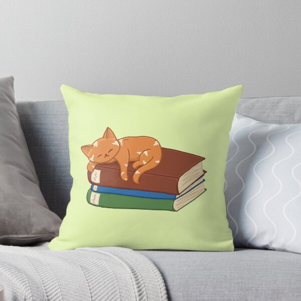 Item preview, Orange Book Cat designed and sold by KitKattyDesigns.