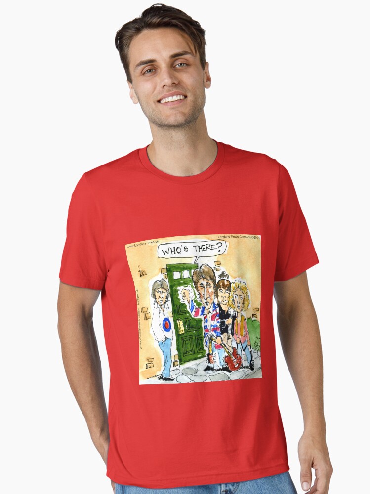 Thumbnail 1 of 7, Essential T-Shirt, Start A Band, Smash A Guitar, Tell A Knock Knock Joke designed and sold by ltcartoons.