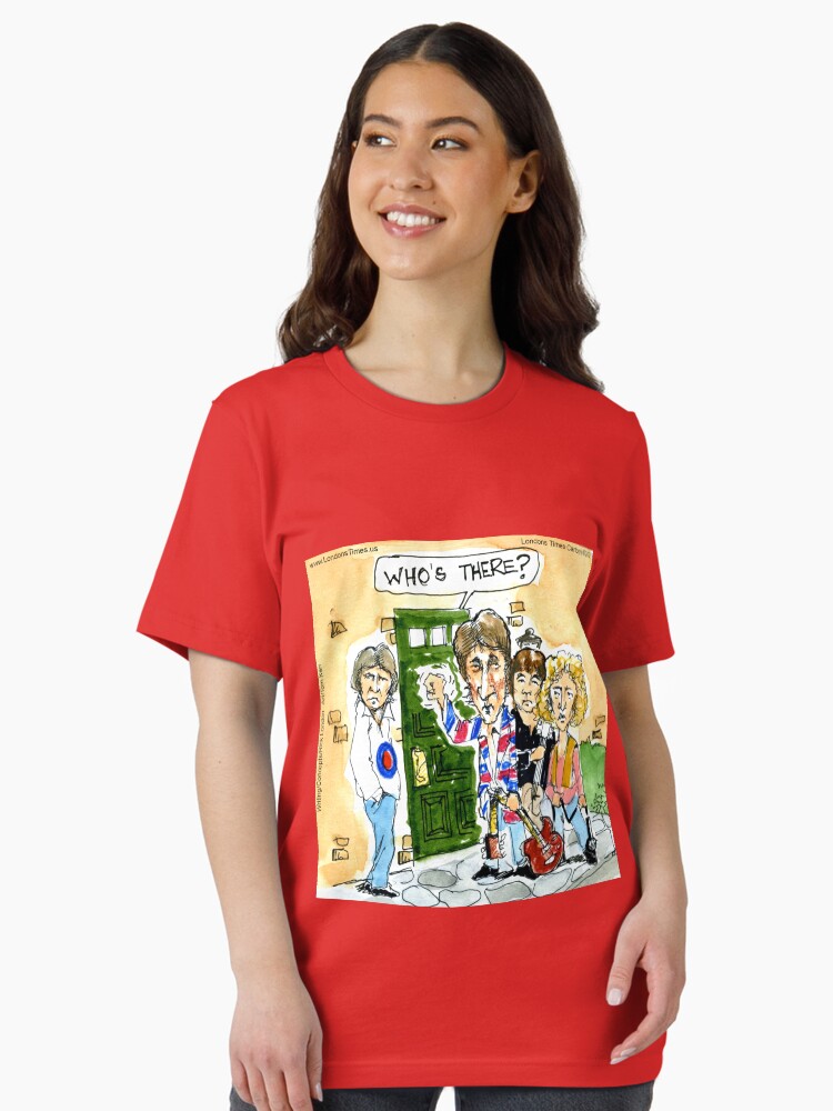 Thumbnail 2 of 7, Essential T-Shirt, Start A Band, Smash A Guitar, Tell A Knock Knock Joke designed and sold by ltcartoons.