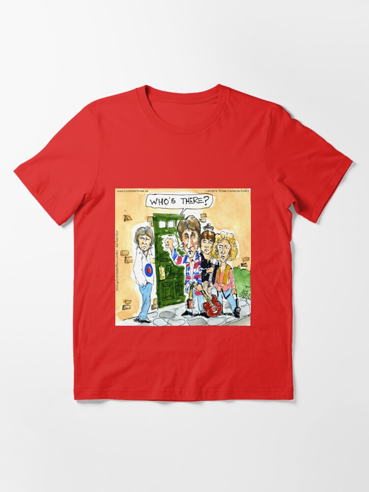 Thumbnail 3 of 7, Essential T-Shirt, Start A Band, Smash A Guitar, Tell A Knock Knock Joke designed and sold by ltcartoons.