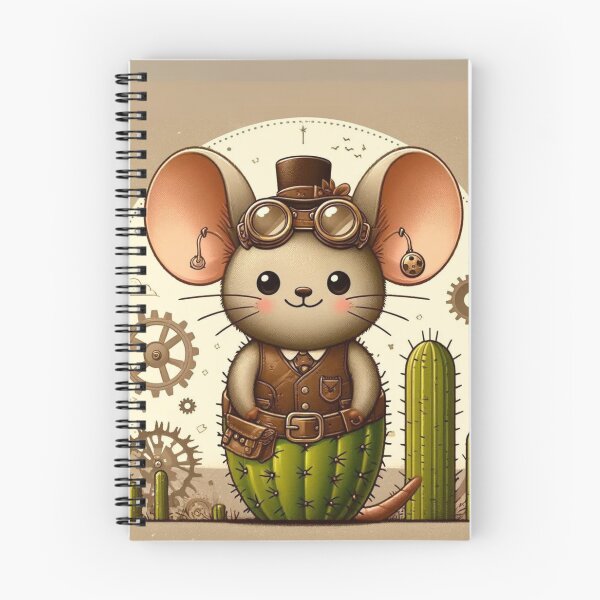 Item preview, Steampunk Cactus Mouse designed and sold by Sillytoe.
