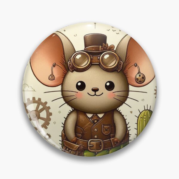 Item preview, Steampunk Cactus Mouse designed and sold by Sillytoe.