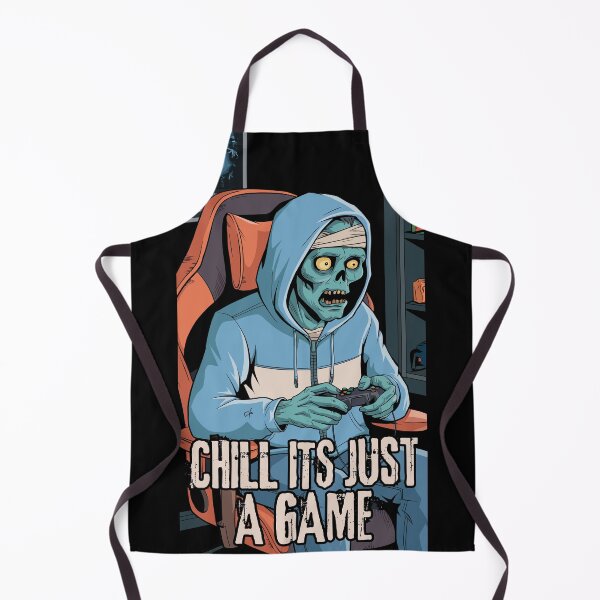 Item preview, Zombie Gamer Chill It’s Just a Game designed and sold by PerkyParakeet.