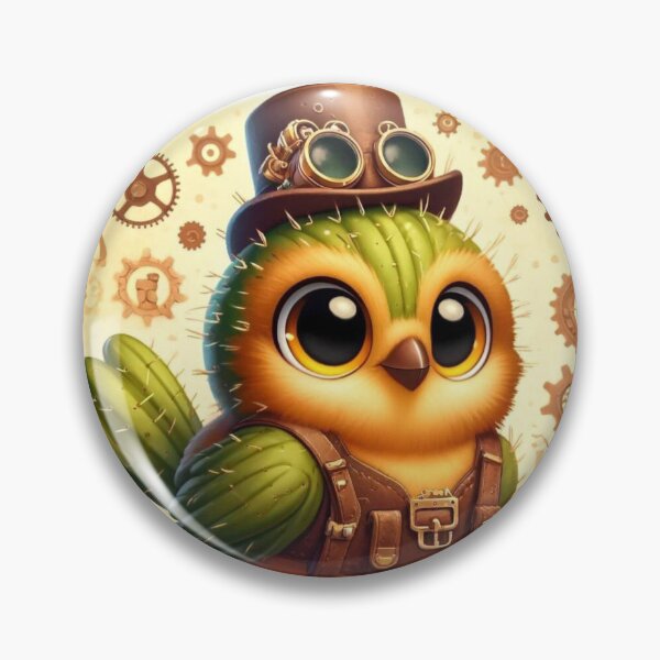 Item preview, Steampunk Cactus Wren designed and sold by Sillytoe.