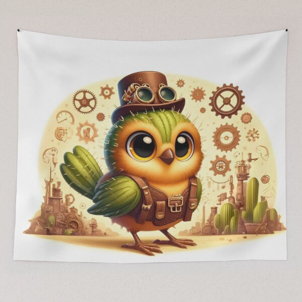 Item preview, Steampunk Cactus Wren designed and sold by Sillytoe.