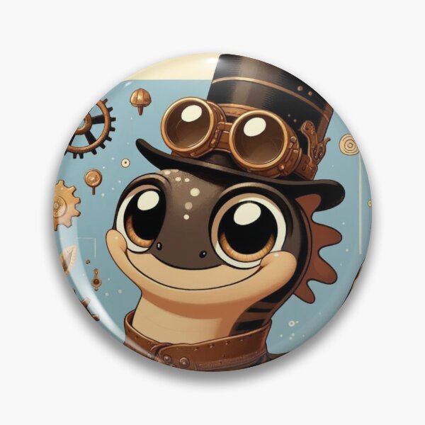 Item preview, Steampunk Caecilian designed and sold by Sillytoe.