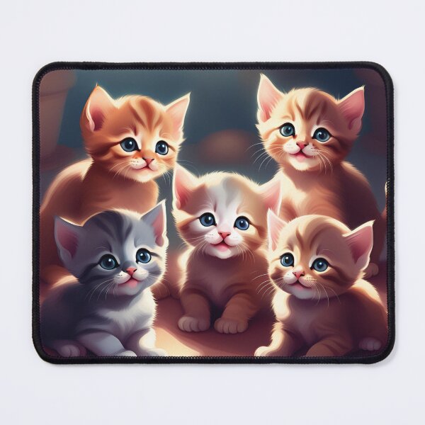 Item preview, Looking Innocent Group of Little Baby Kittens designed and sold by Sticker-Tree.