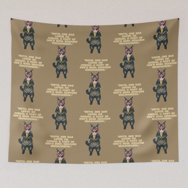 Item preview, 'Until one has loved an animal apart from one's soul remains unawakened.' designed and sold by La Loca.