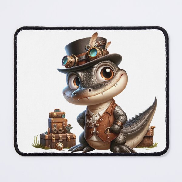 Item preview, Steampunk Caiman designed and sold by Sillytoe.