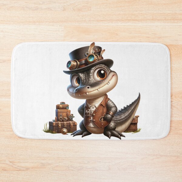 Item preview, Steampunk Caiman designed and sold by Sillytoe.