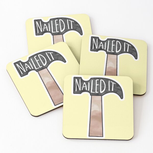 Item preview, Woodworking - carpentry pun - Nailed it designed and sold by hitechmom.