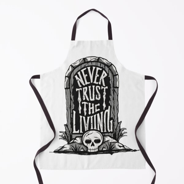 Item preview, Never Trust The Living - Gothic Tombstone / Nunca Confie nos Vivos - Lápide Gótica designed and sold by debbiebento.