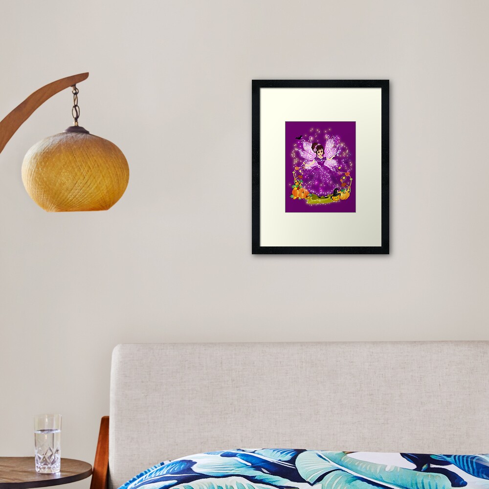 Item preview, Framed Art Print designed and sold by FairyBookClub.