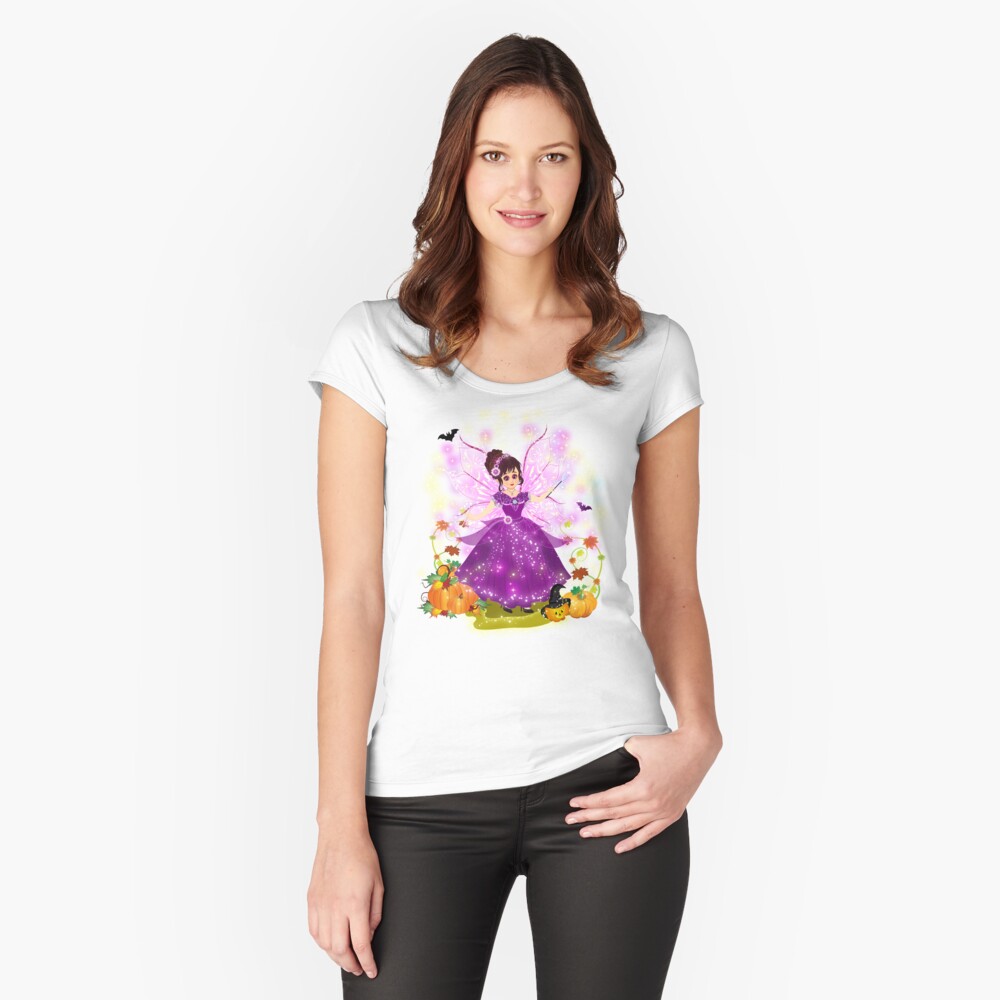 Item preview, Fitted Scoop T-Shirt designed and sold by FairyBookClub.