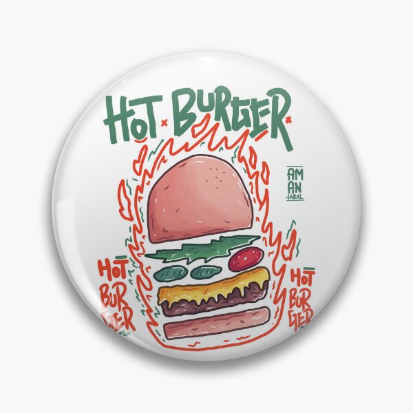 Item preview, Hot Burger  designed and sold by amanjabal.