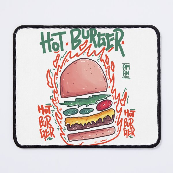 Item preview, Hot Burger  designed and sold by amanjabal.