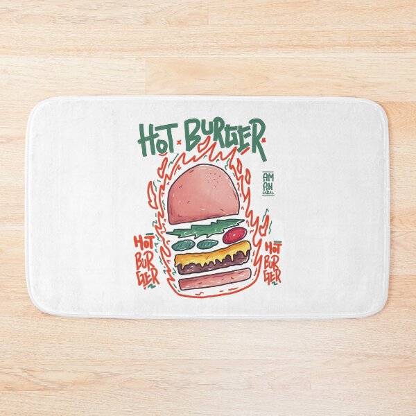 Item preview, Hot Burger  designed and sold by amanjabal.