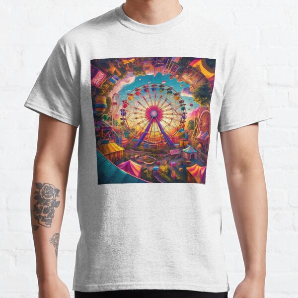 Item preview, Whimsical Amusement Park designed and sold by RadiantDesign1.