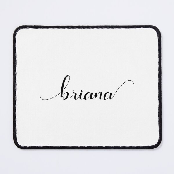 Item preview, Briana - Custom name on delicate black cursive font designed and sold by To the Lua.