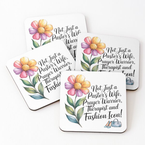 Item preview, Funny Pastors Wife Appreciation Gifts Fashion Icon, Therapist Prayer Warrior designed and sold by Heritage Hive Studio.