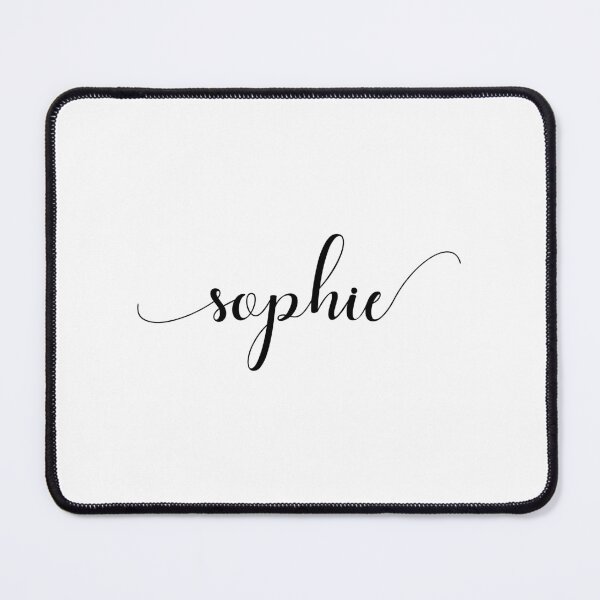 Item preview, Sophie - Custom name on delicate black cursive font designed and sold by To the Lua.