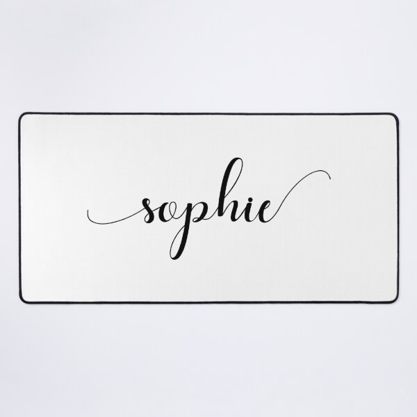 Item preview, Sophie - Custom name on delicate black cursive font designed and sold by To the Lua.