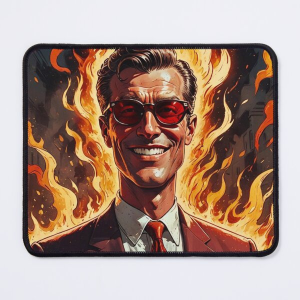 Item preview, Salesman On Fire designed and sold by Wildcard Warehouse.