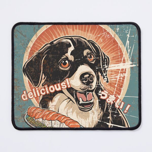 Item preview, Sushi is delicious! Cute dog version designed and sold by siamnekochan.