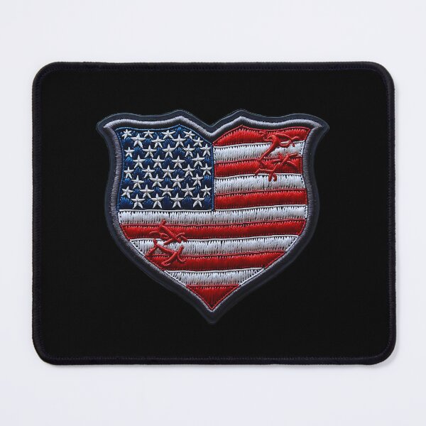 Item preview, Usa Flag Iron On Patches designed and sold by saloui.