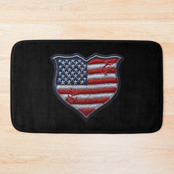 Item preview, Usa Flag Iron On Patches designed and sold by saloui.