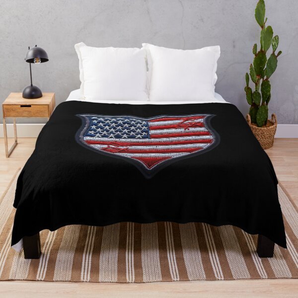 Item preview, Usa Flag Iron On Patches designed and sold by saloui.