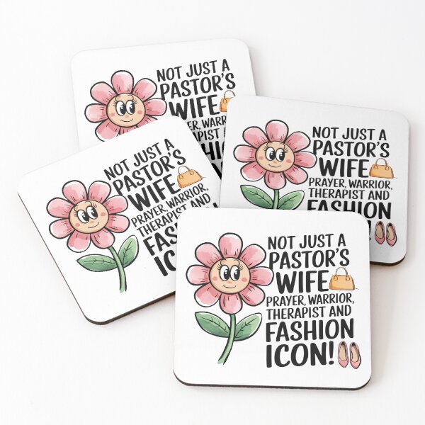 Item preview, Funny Pastors Wife Appreciation Gifts Fashion Icon, Therapist Prayer Warrior designed and sold by Heritage Hive Studio.