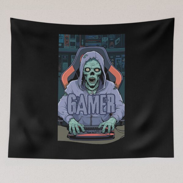 Item preview, Zombie Gamer designed and sold by PerkyParakeet.