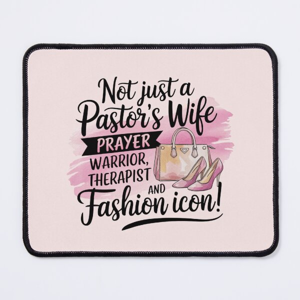 Item preview, Funny Pastors Wife Appreciation Gifts Fashion Icon, Therapist Prayer Warrior designed and sold by Heritage Hive Studio.