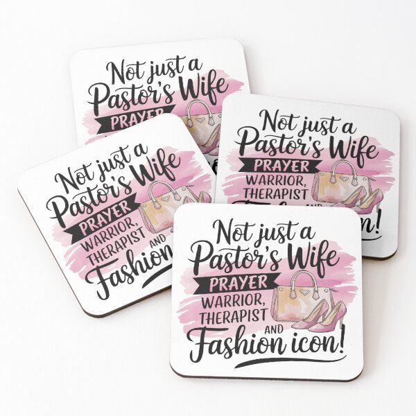 Item preview, Funny Pastors Wife Appreciation Gifts Fashion Icon, Therapist Prayer Warrior designed and sold by Heritage Hive Studio.