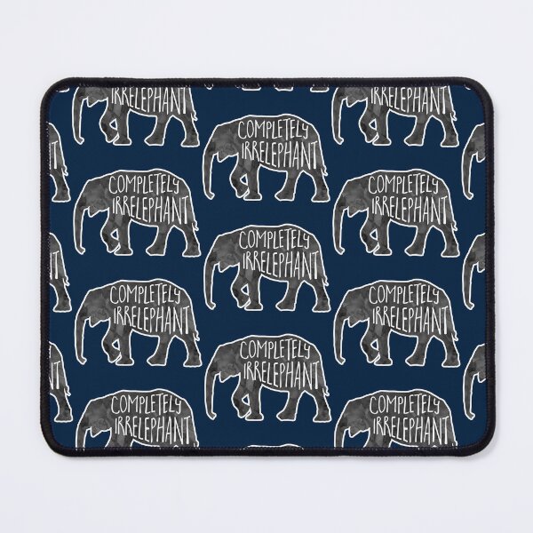 Item preview, Completely IrrELEPHANT - Pun designed and sold by hitechmom.
