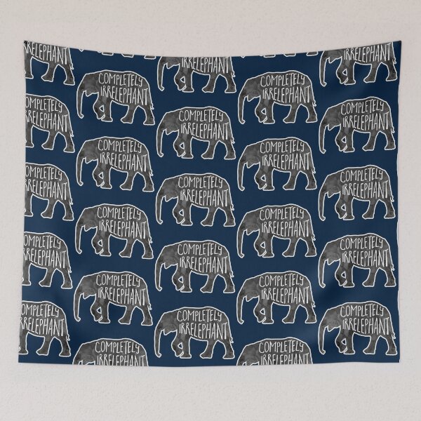 Item preview, Completely IrrELEPHANT - Pun designed and sold by hitechmom.